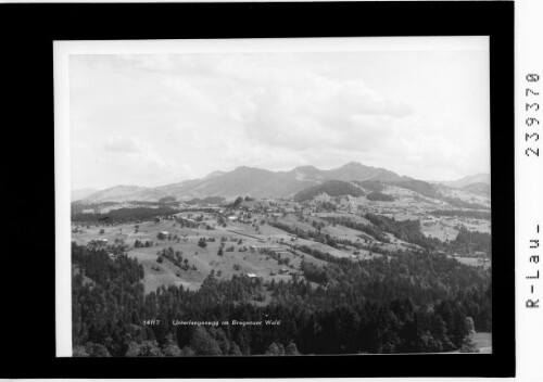 Unterlangenegg im Bregenzer Wald