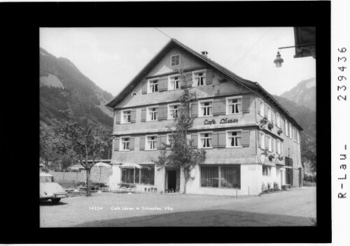 Cafe Lässer in Schnepfau / Vorarlberg