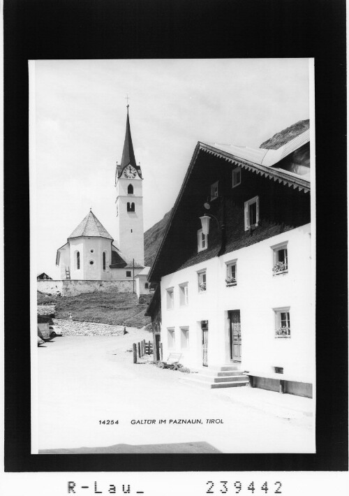 Galtür im Paznaun / Tirol