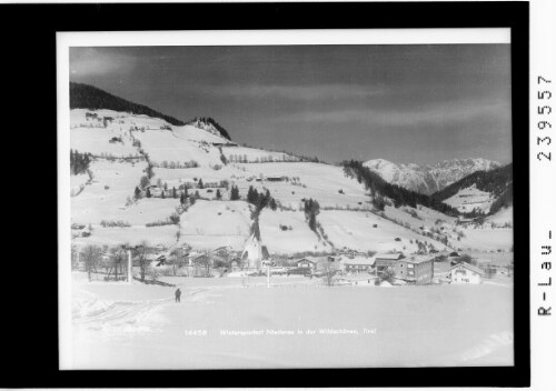 Wintersportort Niederau in der Wildschönau / Tirol