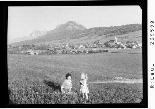 Sommerfrische Thalgau mit Schober und Drachenwand