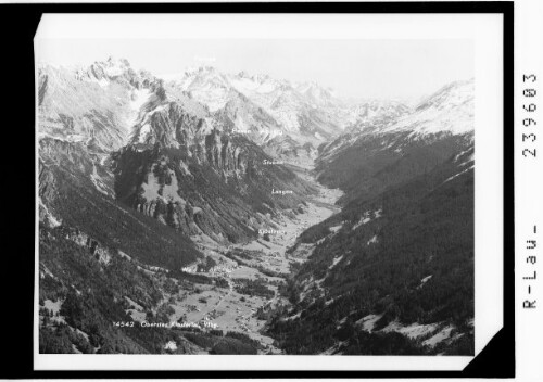 Oberstes Klostertal / Vorarlberg : [Blick auf das Innere Klostertal]