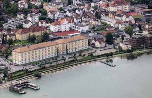 [Bregenz - Bilgeri-Kaserne, Militärbad, Bodensee]