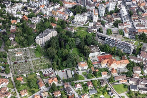 [Bregenz - Dorf, Gymnasium Gallusstraße, Friedhof Blumenstraße, Landhaus]