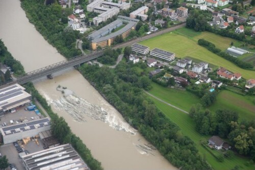 [Bregenz - Lauterach, Eisenbahnbrücke, Bregenzerache]