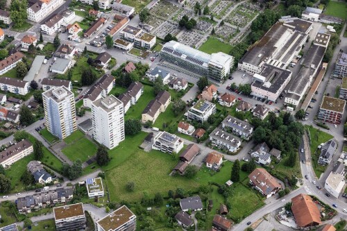 [Bregenz - Vorkloster, Brielgasse, Friedhof Mariahilf, Finanzamt, Elektra-Bregenz-Areal]