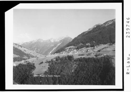 Raggal im Grossen Walsertal
