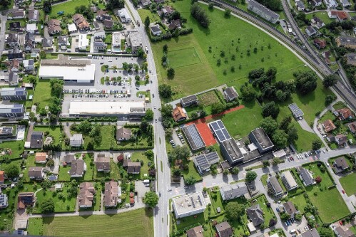 [Lauterach - In der Insel, Fa. Hofer, Volksschule Unterfeld]