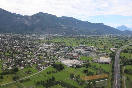 [Dornbirn - Süd, Messegelände, Panoramahaus, Rheintalautobahn]