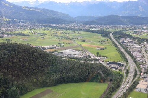 [Koblach - Sattelberg, Eisenbahntunnel, Rheintalautobahn]