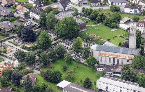 [Lustenau - Rheindorf, Kirche, Friedhof]