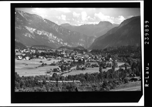 Bad Goisern gegen Krippenstein 2108 m