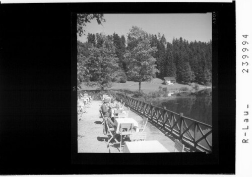 [Restaurant - Terrasse am Nussensee bei Bad Ischl]