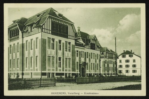 Hohenems, Vorarlberg - Krankenhaus