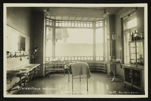 Krankenhaus Hohenems Operations-Saal