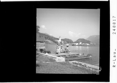 Strandpartie in St. Wolfgang / Salzkammergut