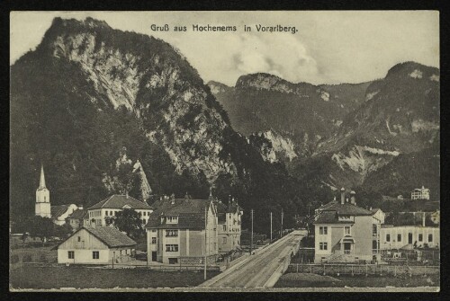 Gruß aus Hohenems in Vorarlberg