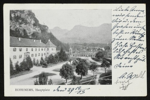 Hohenems, Hauptplatz