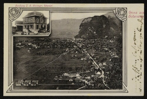 Gruss aus Hohenems, Handlung J. A. Wehinger, Schwefel