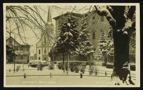 Winter in Hohenems