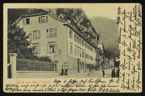 Hohenems, Vorarlberg - Gruss aus Haus Jahreis