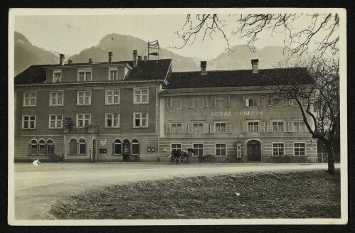 Post und Gasthaus zur Post, gegr. 1808