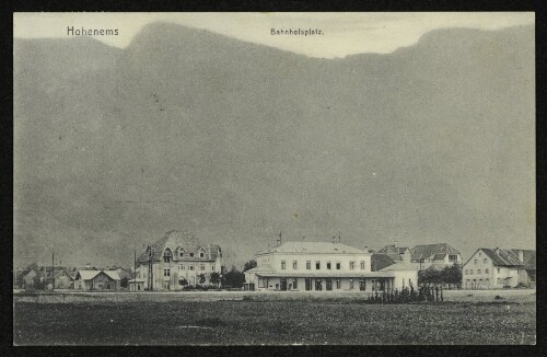 Hohenems Bahnhofsplatz