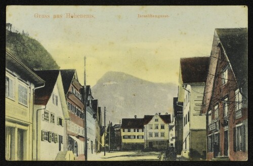 Gruss aus Hohenems - Israelitengasse