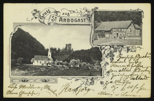 Gruss aus St. Arbogast : Schützen-Wirtschaft