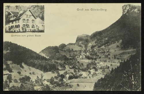 Gruß aus Götzis-Berg : Gasthaus zum grünen Baum