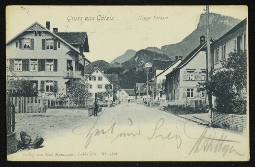 Gruss aus Götzis Haupt Strasse
