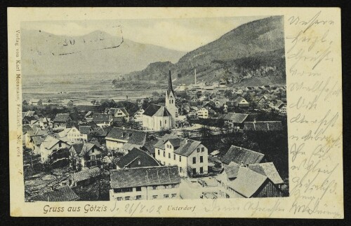 Gruss aus Götzis Unterdorf