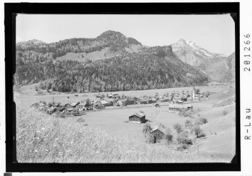 [Bizau gegen Hangspitze]