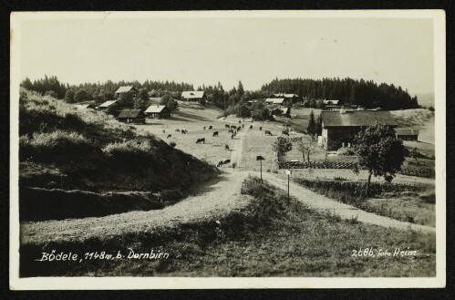 Bödele, 1148 m, b. Dornbirn