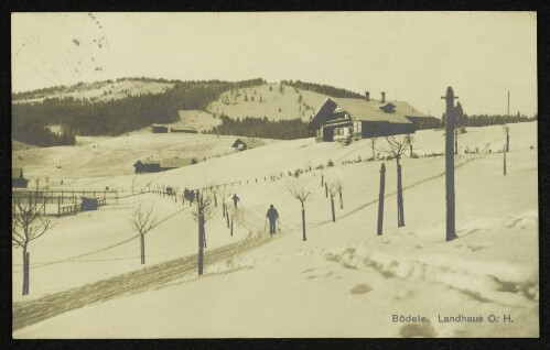 Bödele. Landhaus O. H.