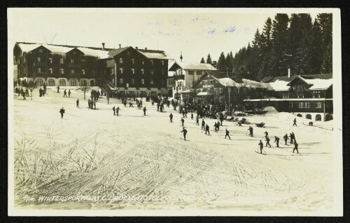 Wintersportplatz Bödele, Hotelanlage