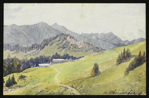 [Hochälpele bei Dornbirn.]