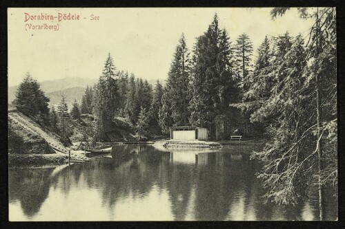 Dornbirn-Bödele - See (Vorarlberg)