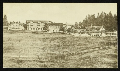 [Alpenhotel Bödele] : [Telephon No. 1 interub.]
