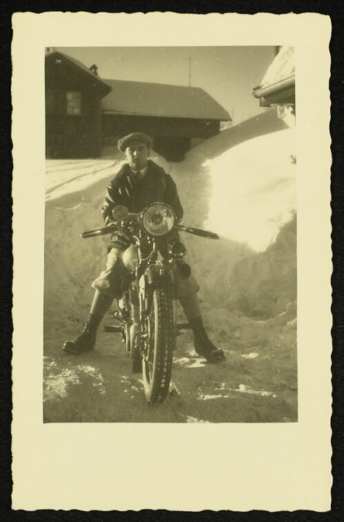 Herbert Kiene am Bödele