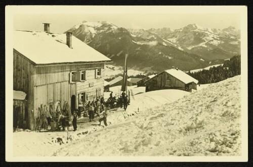 [Zeppelin-Hütte Bödele] : [der Betriebssportgemeinschaft Luftschiffbau Zeppelin, Friedrichshafen a. B.]