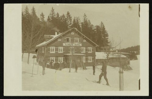 Stärkung im Alpenhotel Bödele