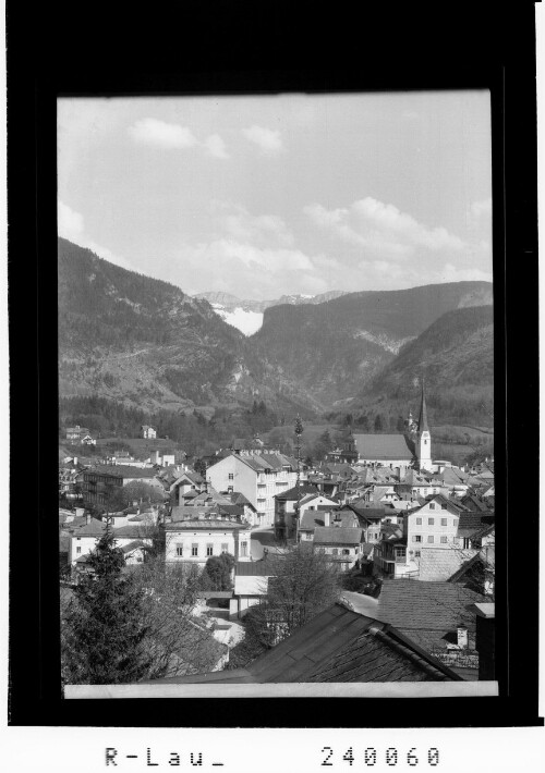 [Bad Ischl gegen das Tote Gebirge]