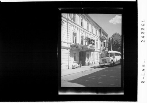 [Hotel zum Goldenen Kreuz in Bad Ischl]