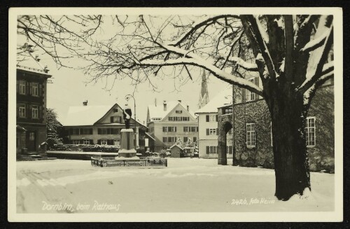 Dornbirn, beim Rathaus