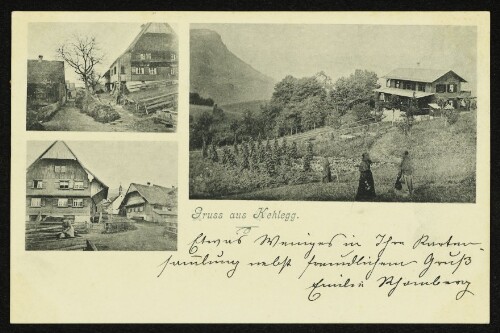 Gruss aus Kehlegg : Correspondenz-Karte