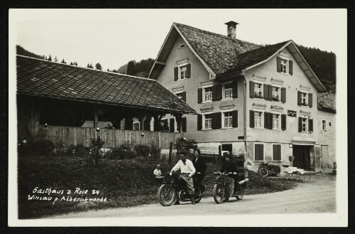 Gasthaus z. Rose Winsau p. Alberschwende