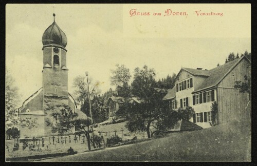 Gruss aus Doren. Vorarlberg