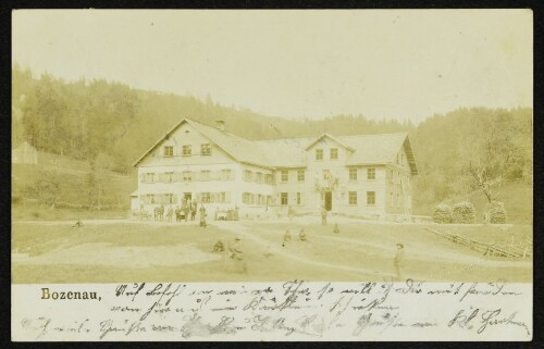 Bozenau : [Correspondenz-Karte]