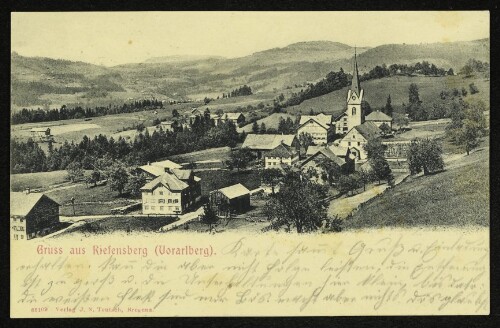 Gruss aus Riefensberg (Vorarlberg) : [Correspondenz-Karte]